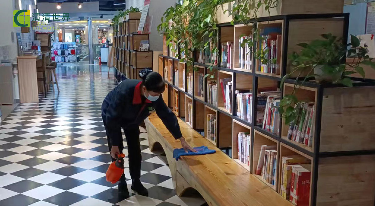 六盤水國貿日常清潔展示 六盤水國貿日常清潔展示